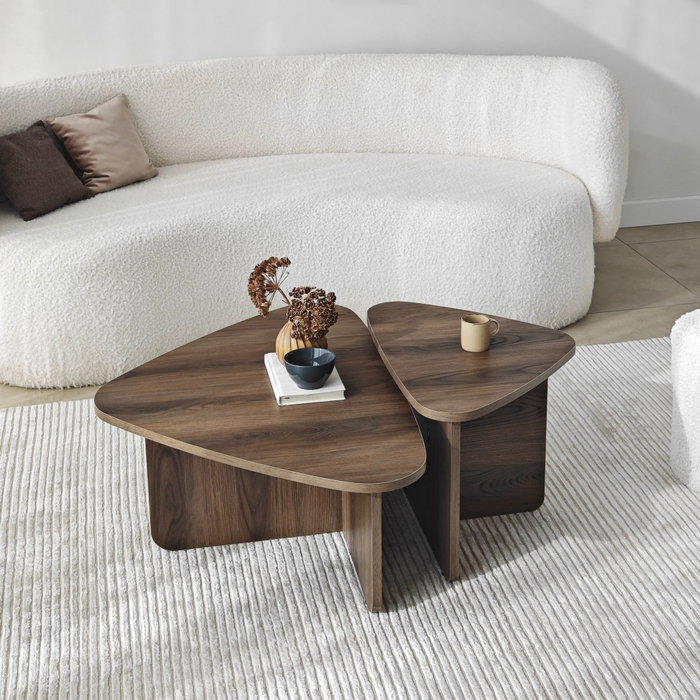 Hanah Home Ballare Set - Nogal